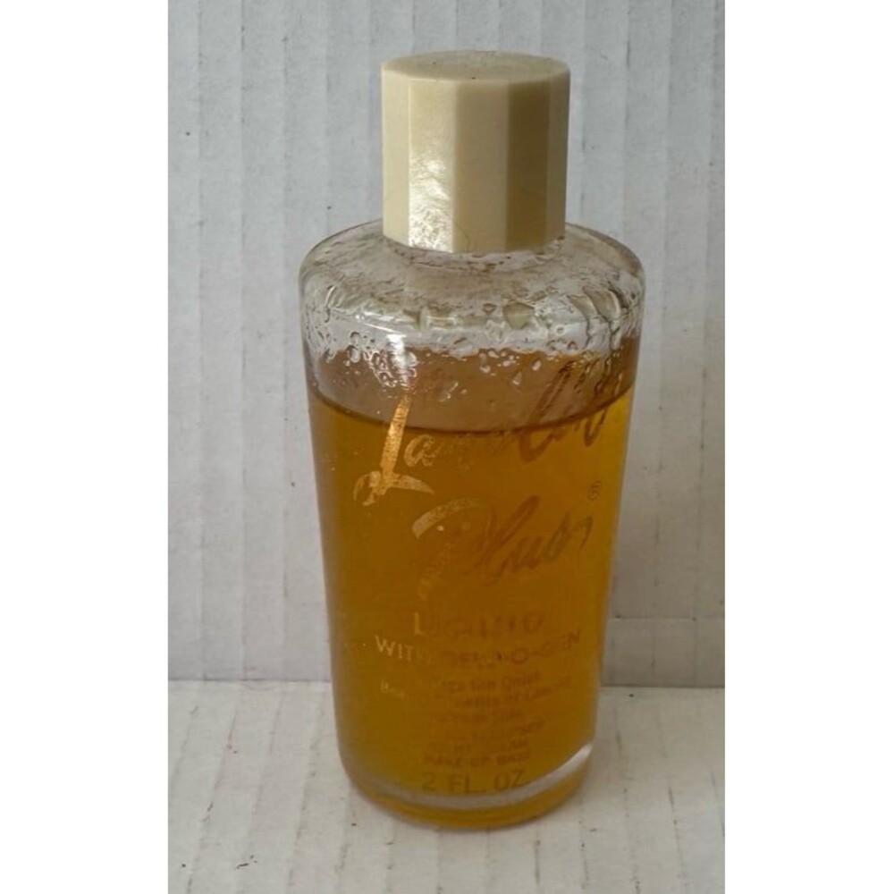 VINTAGE RARE LANOLIN PLUS* LIQUID WITH DEW-O-GEN 2 fl oz